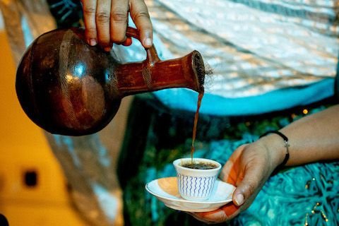 Ethiopian coffe at MOOOV Lier Mercado (2025)