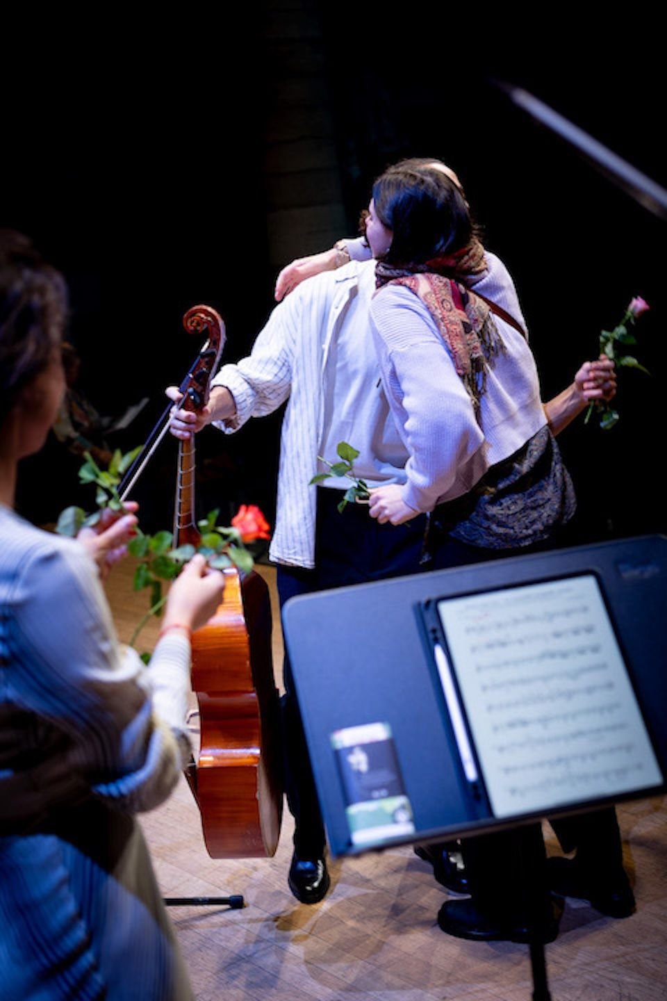 Anacronia after their performance (2024)